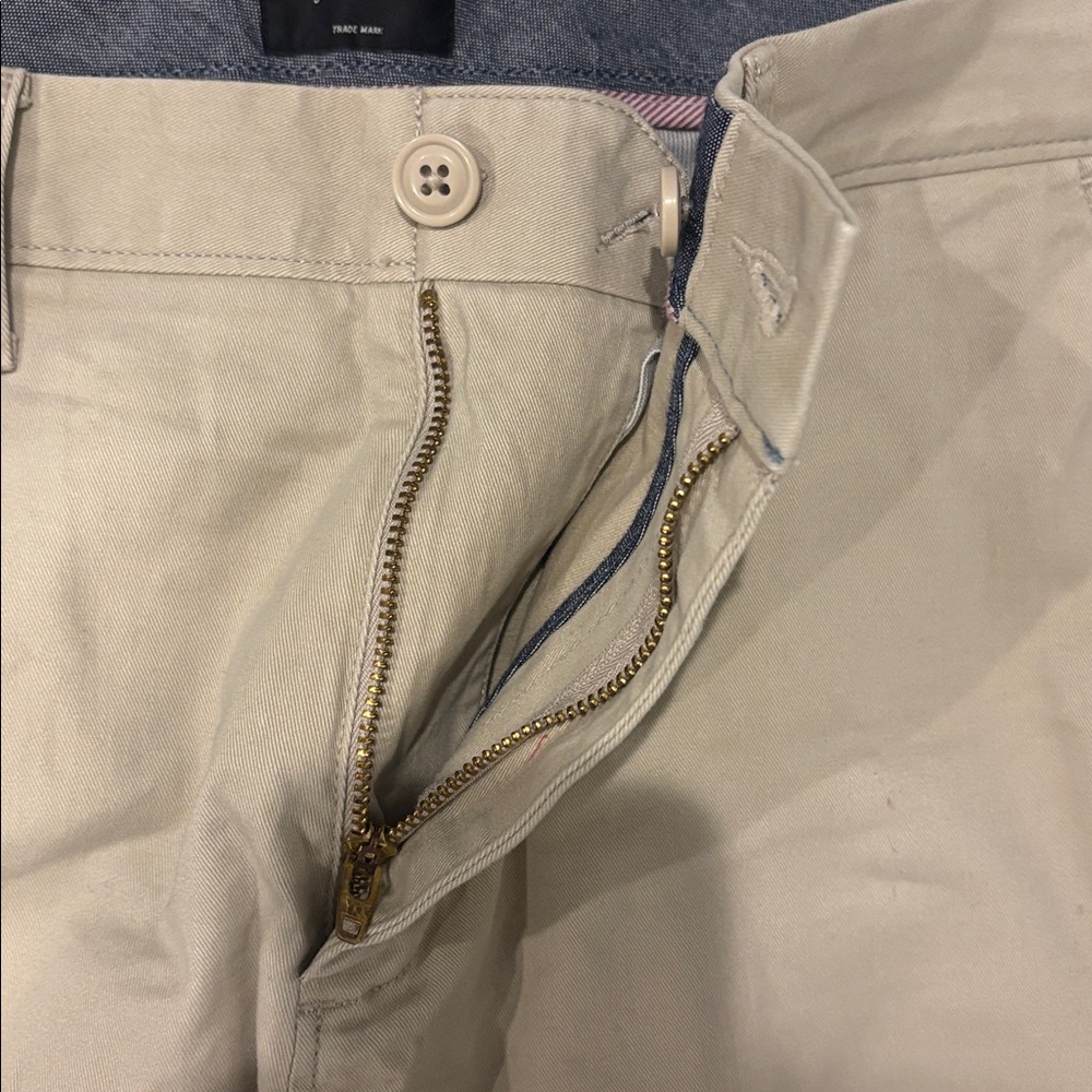 J.Crew Mens 770 Straight Khaki Pants 32x30 - Picture 4 of 9